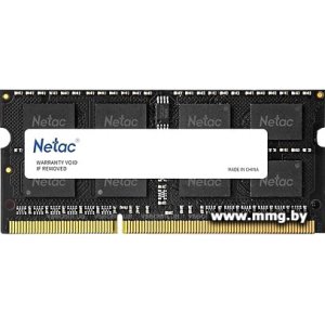 Купить SODIMM-DDR3 4GB PC3-12800 Netac NTBSD3N16SP-04 в Минске, доставка по Беларуси
