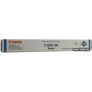 Купить Картридж Canon C-EXV34 Cyan (3783B002) в Минске, доставка по Беларуси