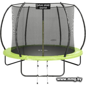 Батут Atlas Sport 252 см - 8ft Master (с лестницей, зеленый)