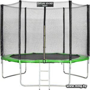 Батут Atlas Sport (252 см - 8ft) Basic GREEN