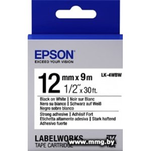 Картридж-лента для термопринтера Epson C53S654016 LK4WBW