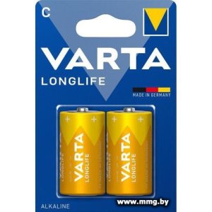 Батарейка Varta Longlife C LR14 (2 шт)