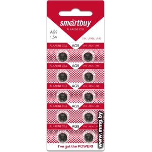 Батарейка SmartBuy AG9 SBBB-AG9-10B