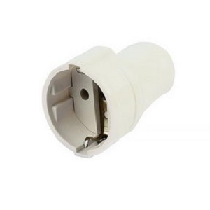 Купить Штепсельное гнездо SmartBuy SBE-16-S01-wz в Минске, доставка по Беларуси