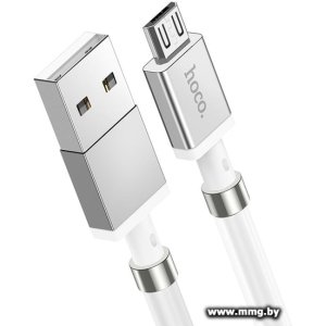 Купить Кабель Hoco U91 microUSB (белый) в Минске, доставка по Беларуси