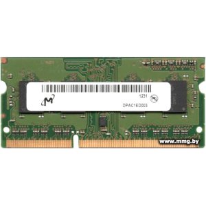 Купить SODIMM-DDR4 4GB PC4-25600 Micron MTA4ATF51264HZ-3G2J1 в Минске, доставка по Беларуси