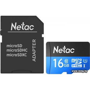 Купить Netac 16GB microSDXC P500 Standard NT02P500STN-016G-R в Минске, доставка по Беларуси