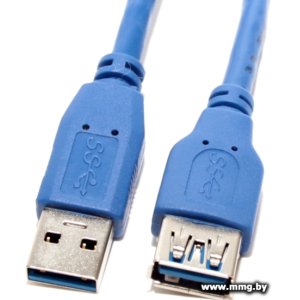 Купить Удлинитель 5bites UC3011-005F (0.5 м, синий) в Минске, доставка по Беларуси