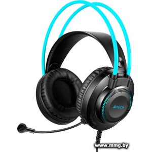 Купить A4Tech Fstyler FH200i (черный/голубой) в Минске, доставка по Беларуси
