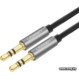 Кабель Ugreen AV119 10735 3.5 мм - 3.5 мм (2 м, черный/серый