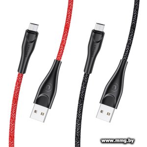 Купить Кабель Usams U41 MicroUSB US-SJ396 (2м, черный) в Минске, доставка по Беларуси