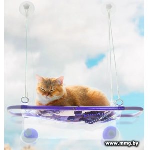 Купить Гамак Furrytail Furrytail Pet Window Perch DCZ (фиолетовый) в Минске, доставка по Беларуси