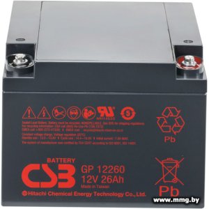 Купить CSB GP12260 (12В/26 А·ч) в Минске, доставка по Беларуси