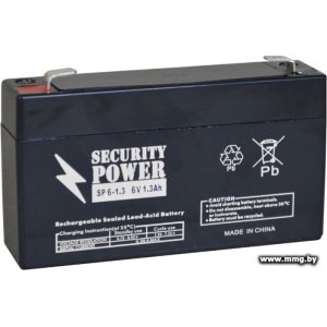 Купить Security Power SP 6-1.3 F1 (6В/1.3 А·ч) в Минске, доставка по Беларуси