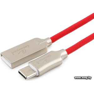 Купить Кабель Cablexpert CC-P-USBC02R-1M (1 м, красный) в Минске, доставка по Беларуси