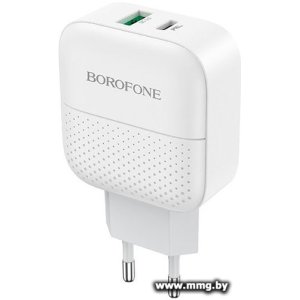 Купить Зарядное устройство Borofone BA46A белый в Минске, доставка по Беларуси