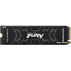 Купить SSD 2Tb Kingston Fury Renegade SFYRD/2000G в Минске, доставка по Беларуси
