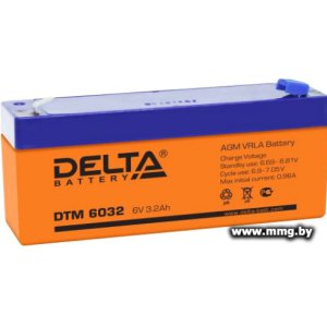 Купить Delta DTM 6032 (6В/3.2 А·ч) в Минске, доставка по Беларуси