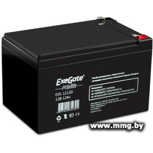 Купить ExeGate Power EXG 12120 (12В/12 А·ч) [EP160757RUS] в Минске, доставка по Беларуси