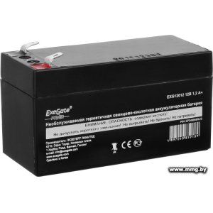 Купить ExeGate Power EXG 12012 (12В/1.2 А·ч) [EP249948RUS] в Минске, доставка по Беларуси