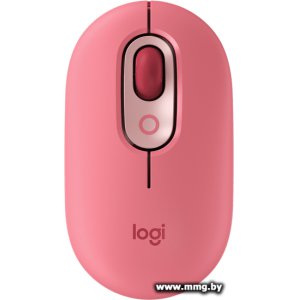 Купить Logitech Pop Mouse (розовый/бордовый) 910-006419/910-006516 в Минске, доставка по Беларуси