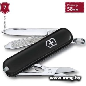 Купить Мультитул Victorinox Classic SD 0.6223.3G (чёрный) в Минске, доставка по Беларуси