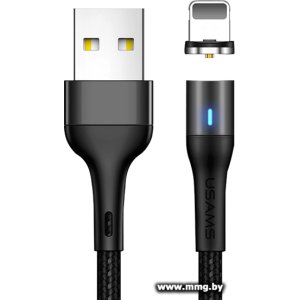 Кабель Usams U32 USB Type-A - Lightning SJ352USB01 (1 м, чер
