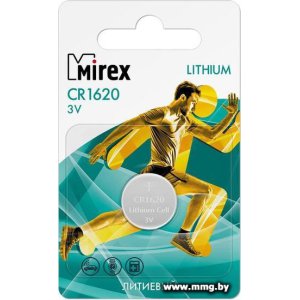 Батарейка Mirex CR1620 23702-CR1620-E1 1 шт.