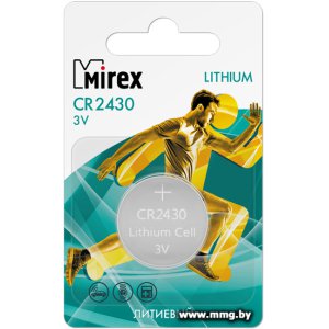 Батарейка Mirex CR2430 23702-CR2430-E1 1 шт.