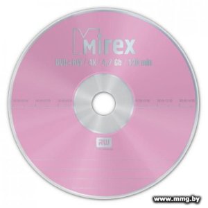 Диск DVD+RW Mirex 4.7Gb 4x UL130022A4C (1 шт.)