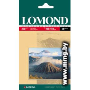 Фотобумага Lomond 10x15 230 г/кв.м. 50 листов (0102035)
