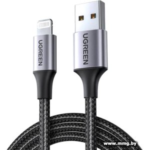 Купить Кабель Ugreen US199 60158 (2 м, черный/серый) в Минске, доставка по Беларуси