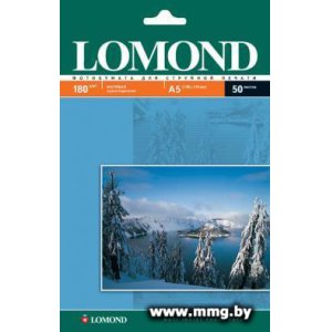 Фотобумага Lomond А5 180 г/кв.м. 50 листов (0102068)