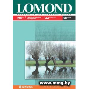 Купить Фотобумага Lomond А4 210 г/кв.м. 50 л (0102021) в Минске, доставка по Беларуси