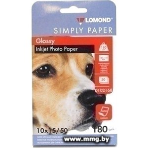 Фотобумага Lomond 10х15 180 г/кв.м. 50 листов (0102168)
