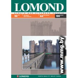 Фотобумага Lomond A4 90 г/кв.м. 100 листов (0102001)