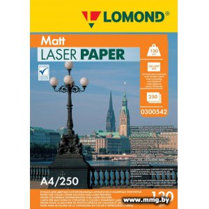 Фотобумага Lomond A4 130 г/кв.м. 250 листов (0300542)