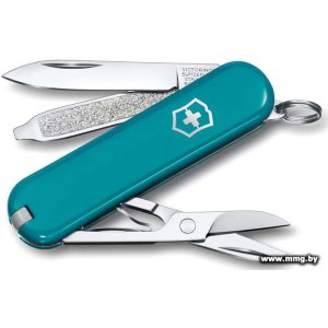 Мультитул Victorinox Classic SD 0.6223.23G (бирюзовый)
