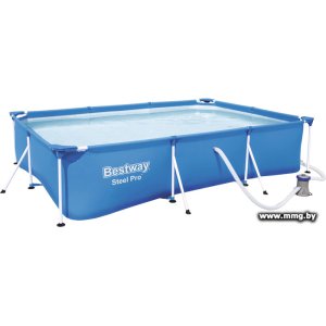 Купить Каркасный бассейн Bestway 56411 Steel Pro (300х201х66) в Минске, доставка по Беларуси