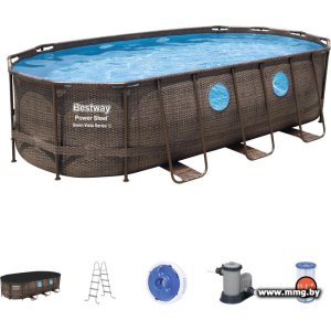 Купить Каркасный бассейн Bestway 56716 Power Steel (549x274x122) в Минске, доставка по Беларуси