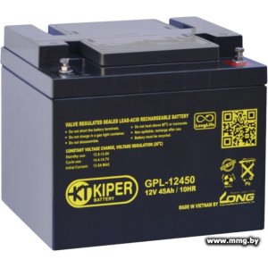 Купить Kiper GPL-12450 (12В/45 А·ч) в Минске, доставка по Беларуси