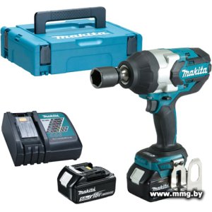 Купить Makita DTW1001RTJ (с 2-мя АКБ, кейс) в Минске, доставка по Беларуси