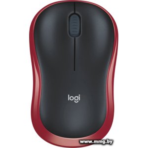Logitech M186 (черно/красный) 910-004133