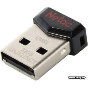 Купить 32GB Netac UM81 NT03UM81N-032G-20BK в Минске, доставка по Беларуси
