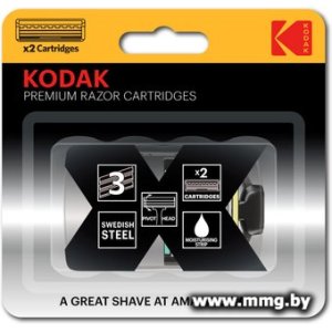 Сменные кассеты для бритья Kodak Premium Razor CAT 30425118 (2шт)