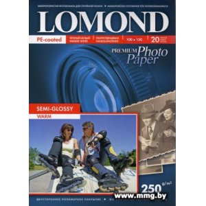 Фотобумага Lomond 10x15 250 г/кв.м 20 листов (1103305)