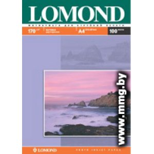 Фотобумага Lomond A4 170 г/кв.м. 100 листов (0102006)