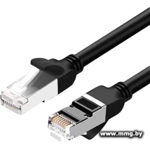 Кабель Ugreen NW101 50191 RJ45 - RJ45 (1 м, черный)
