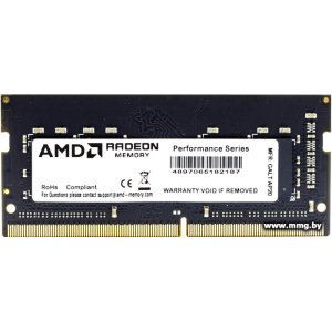 Купить SODIMM-DDR4 16GB PC4-25600 AMD R9416G3206S2S-U в Минске, доставка по Беларуси