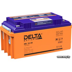 Купить Delta GEL 12-65 (12В/65 А·ч) в Минске, доставка по Беларуси